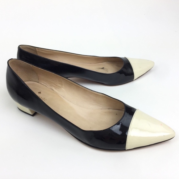 kate spade Shoes - Kate Spade New York black and white heels